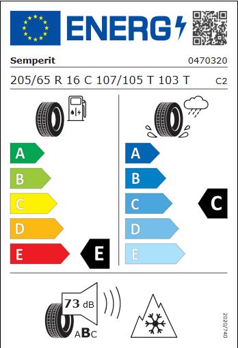 Winterreifen Semperit Van-Grip 3 205/65 R16 107/105T C