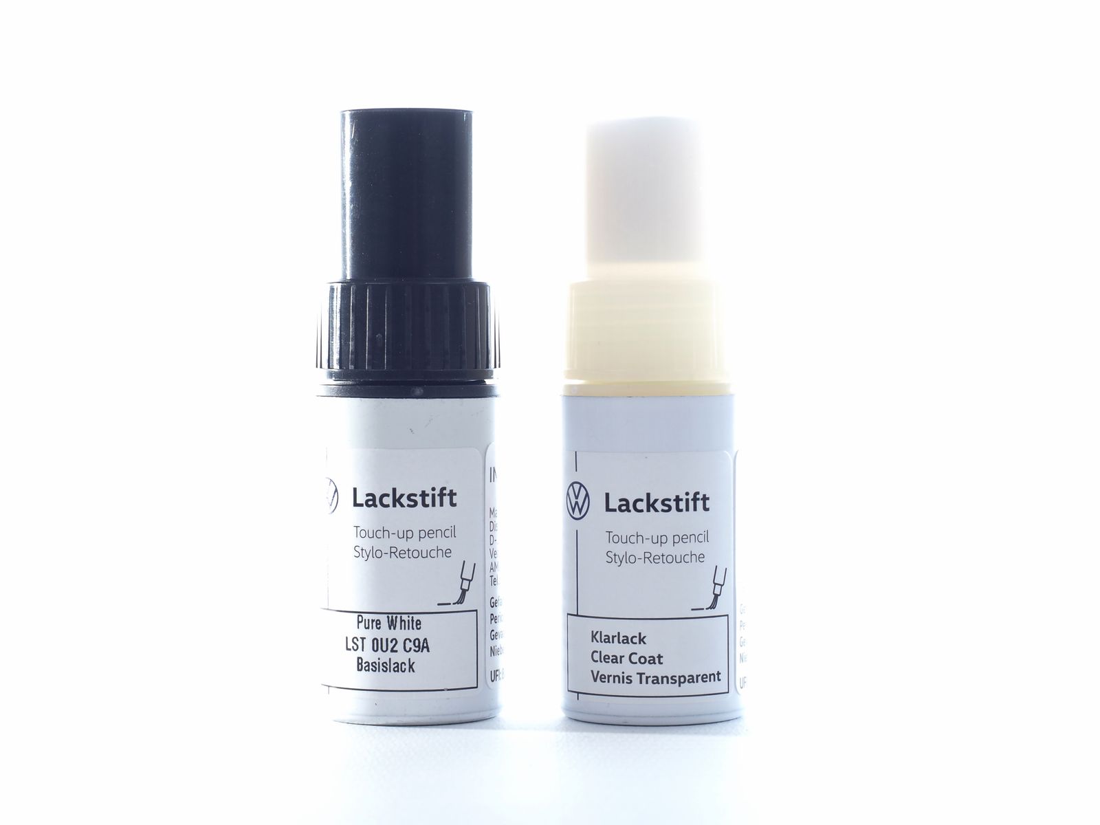 Original Volkswagen Audi Lackstift-Set akoyasilber-metallic