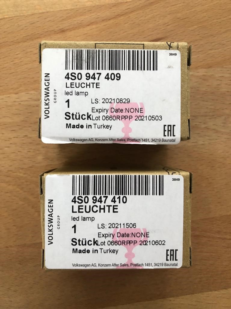 Original Audi LED-Leuchten Audi Sport