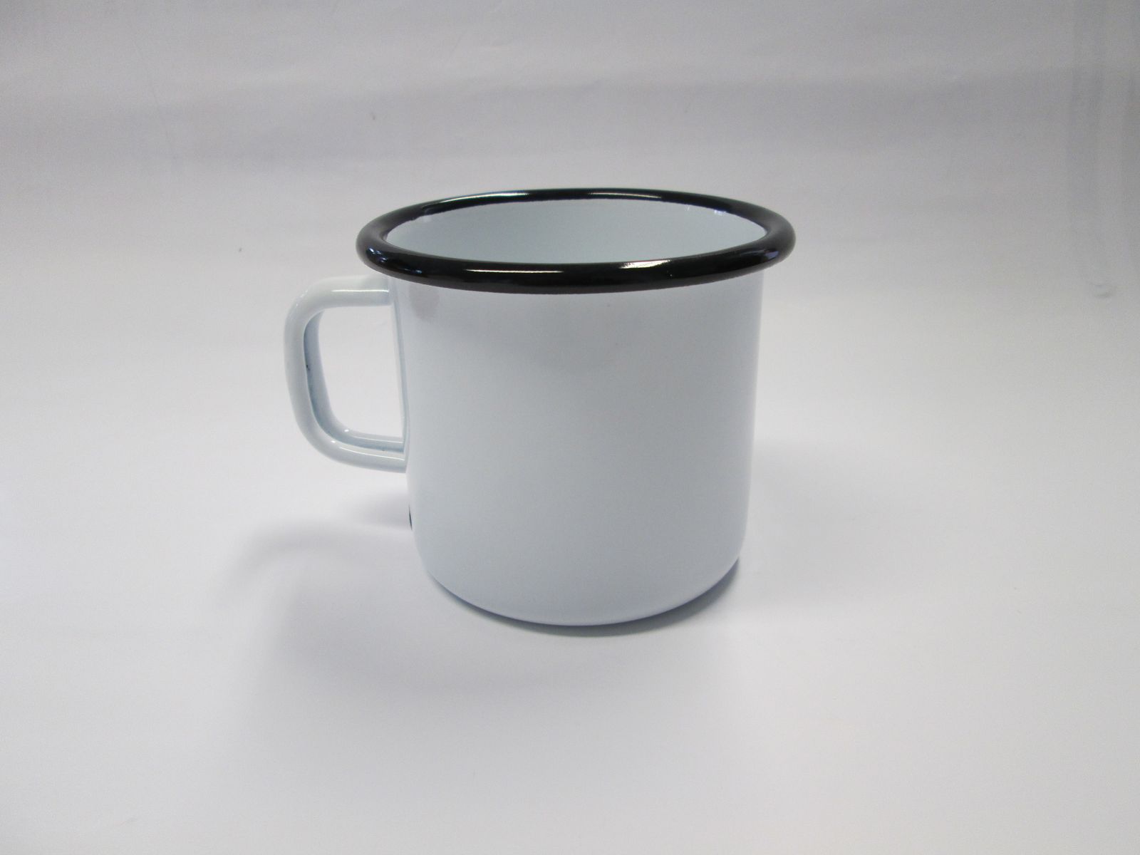 Original Volkswagen Bulli Bus Emaille Becher " I ♥ BUS"  Becher 7E0069601