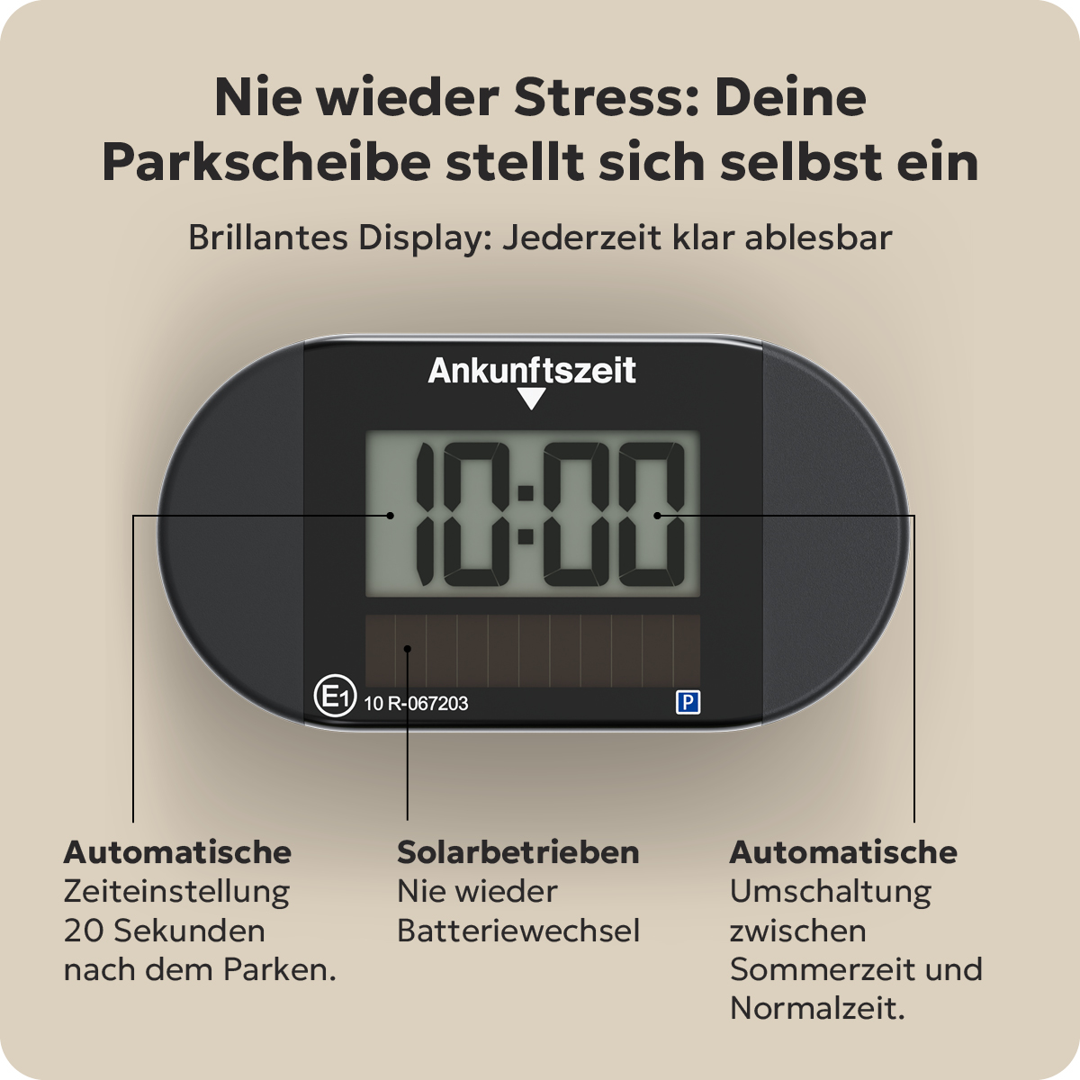 Needit Park Lite Solar 2.0 schwarz