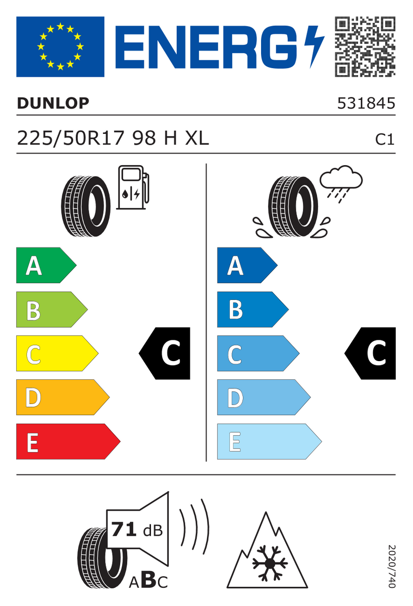 Dunlop SP Winter Sport 4D AO 225/50 R17 98H XL