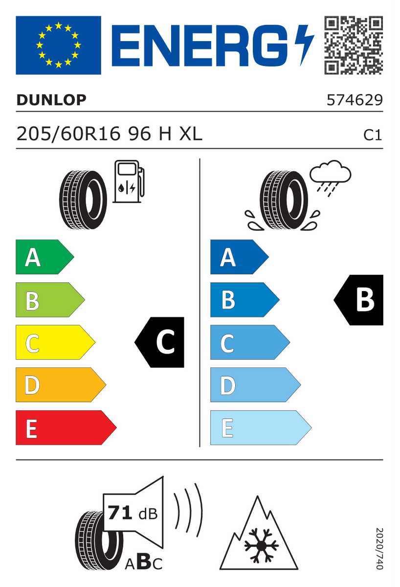 Dunlop Winter Sport 5 205/60 R16 96H XL