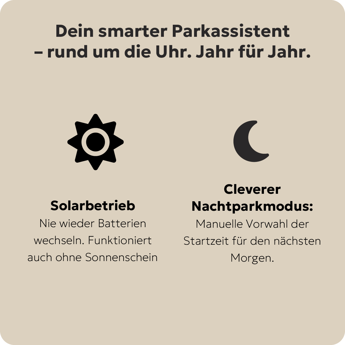 Needit Park Lite Solar 2.0 schwarz